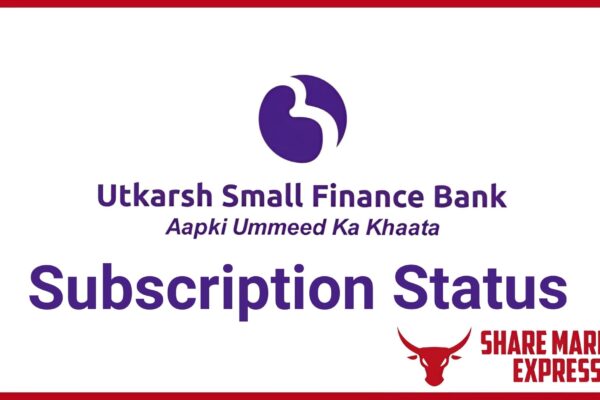 Utkarsh Small Finance Bank IPO Subscription Status ( Live )