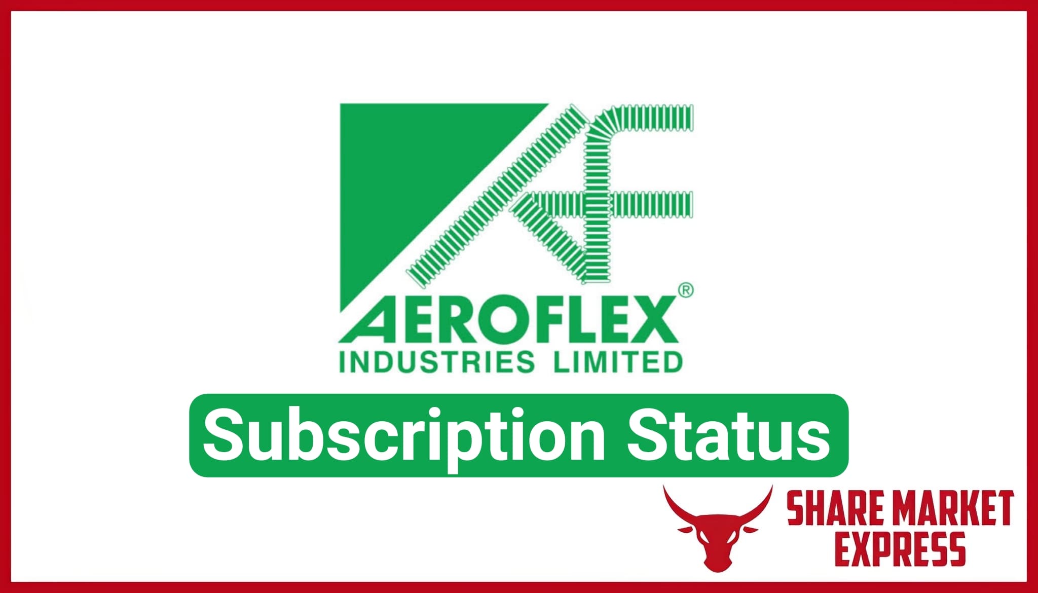 Aeroflex Industries IPO Subscription Status