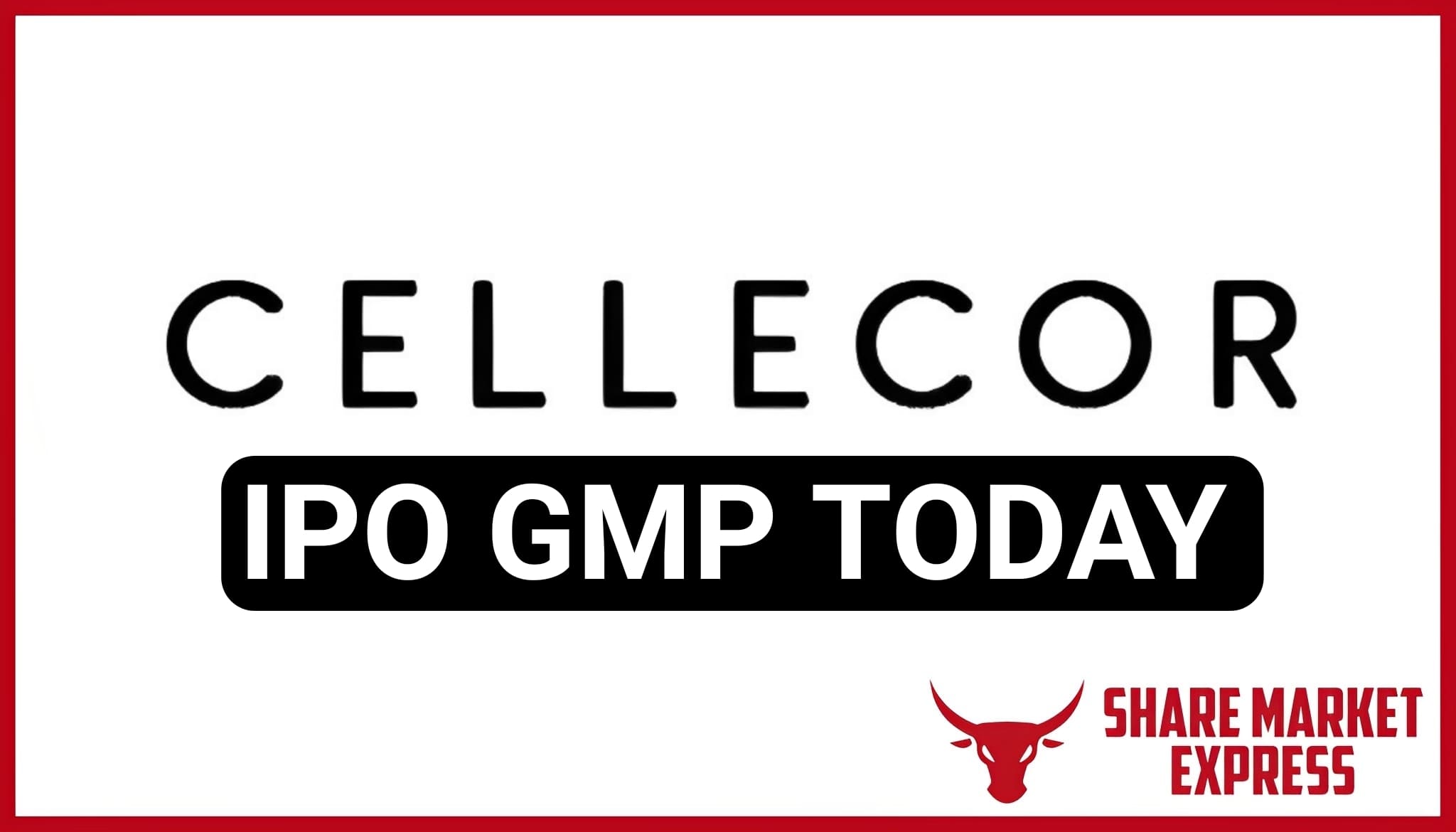 Cellecor Gadgets IPO GMP Today ( Grey Market Premium )