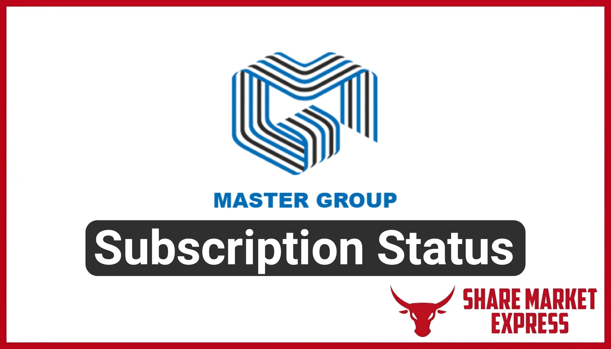 Master Components IPO Subscription Status