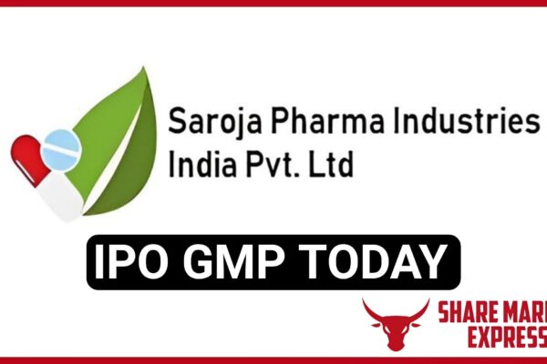 Saroja Pharma IPO GMP Today ( Grey Market Premium )