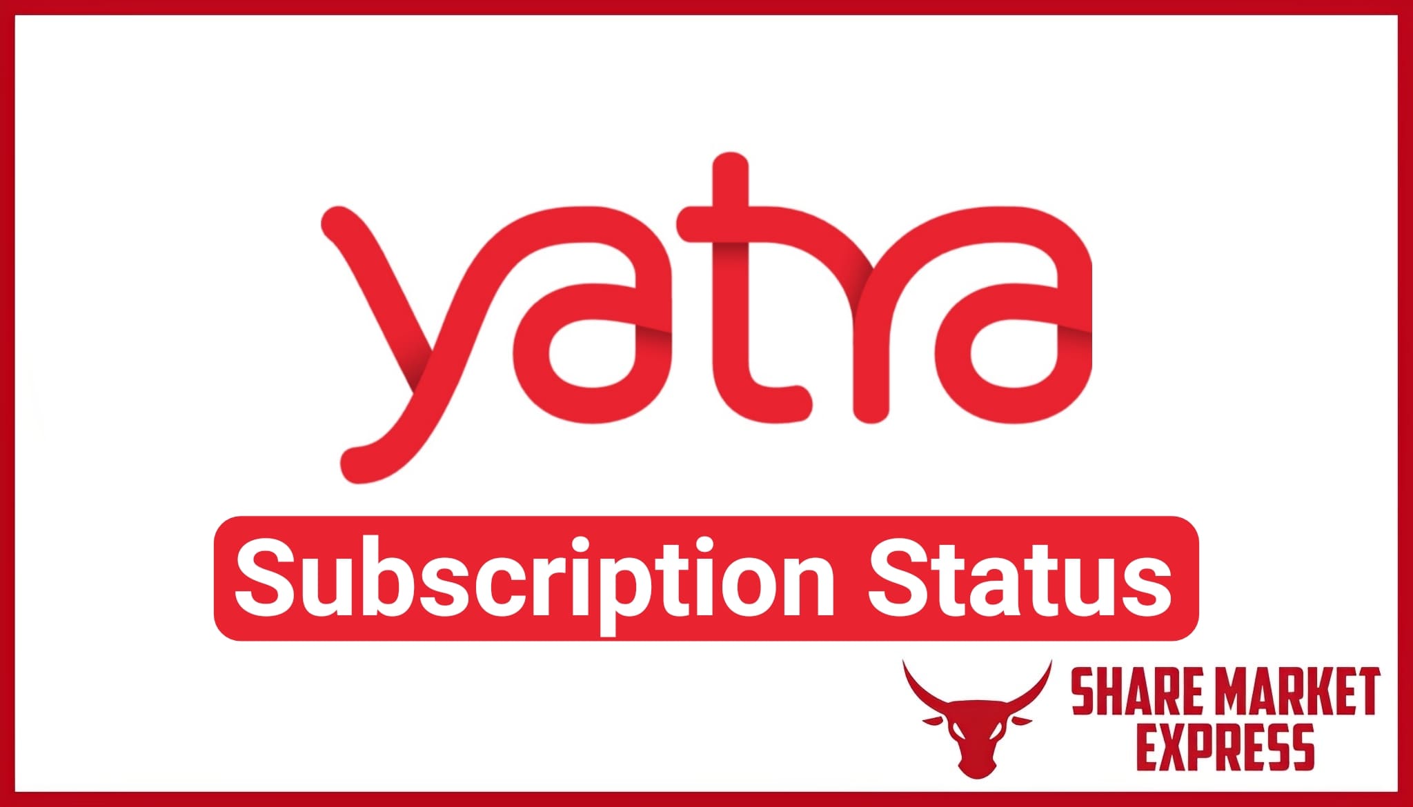 Yatra Online IPO Subscription Status (Live Data)