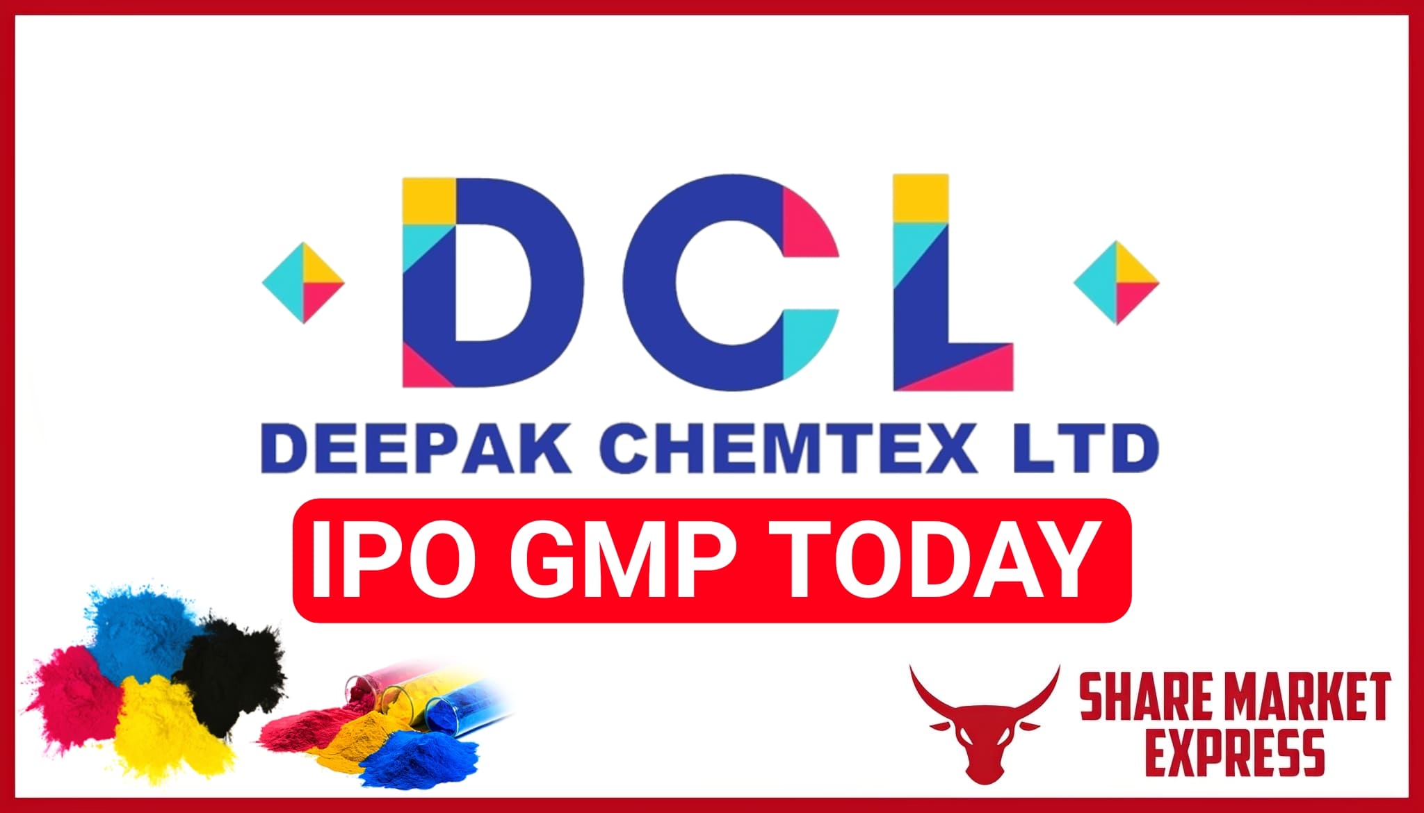 Deepak Chemtex IPO GMP Today ( Grey Market Premium )