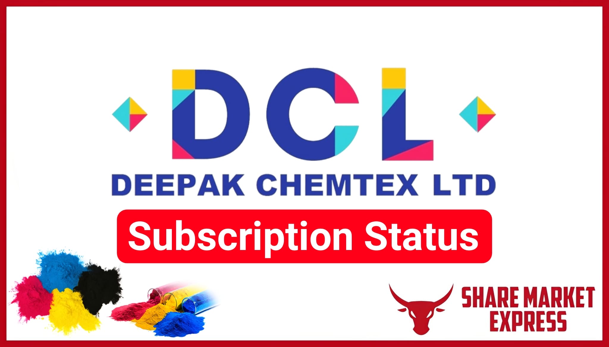 Deepak Chemtex IPO Subscription Status (Live Data)