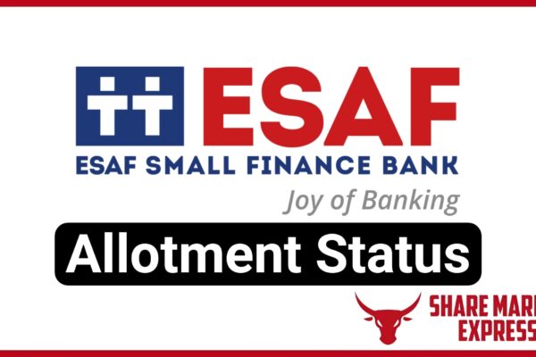 ESAF Small Finance Bank IPO Allotment Status (Link)