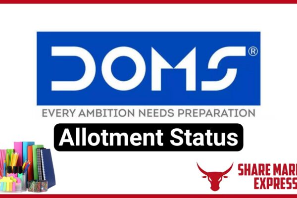 DOMS IPO Allotment Status Check Online (Link)