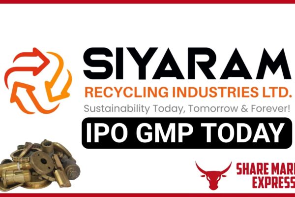 Siyaram Recycling IPO GMP Today ( Grey Market Premium )