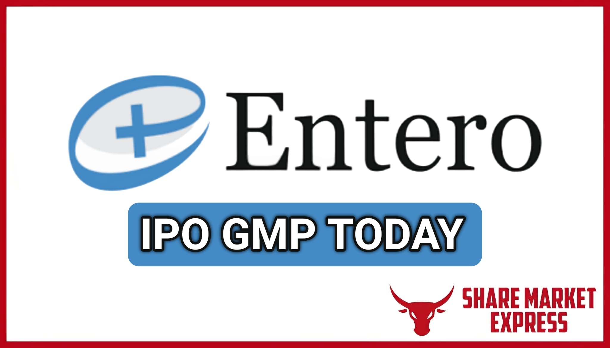 Entero Healthcare IPO GMP Today ( Grey Market Premium )