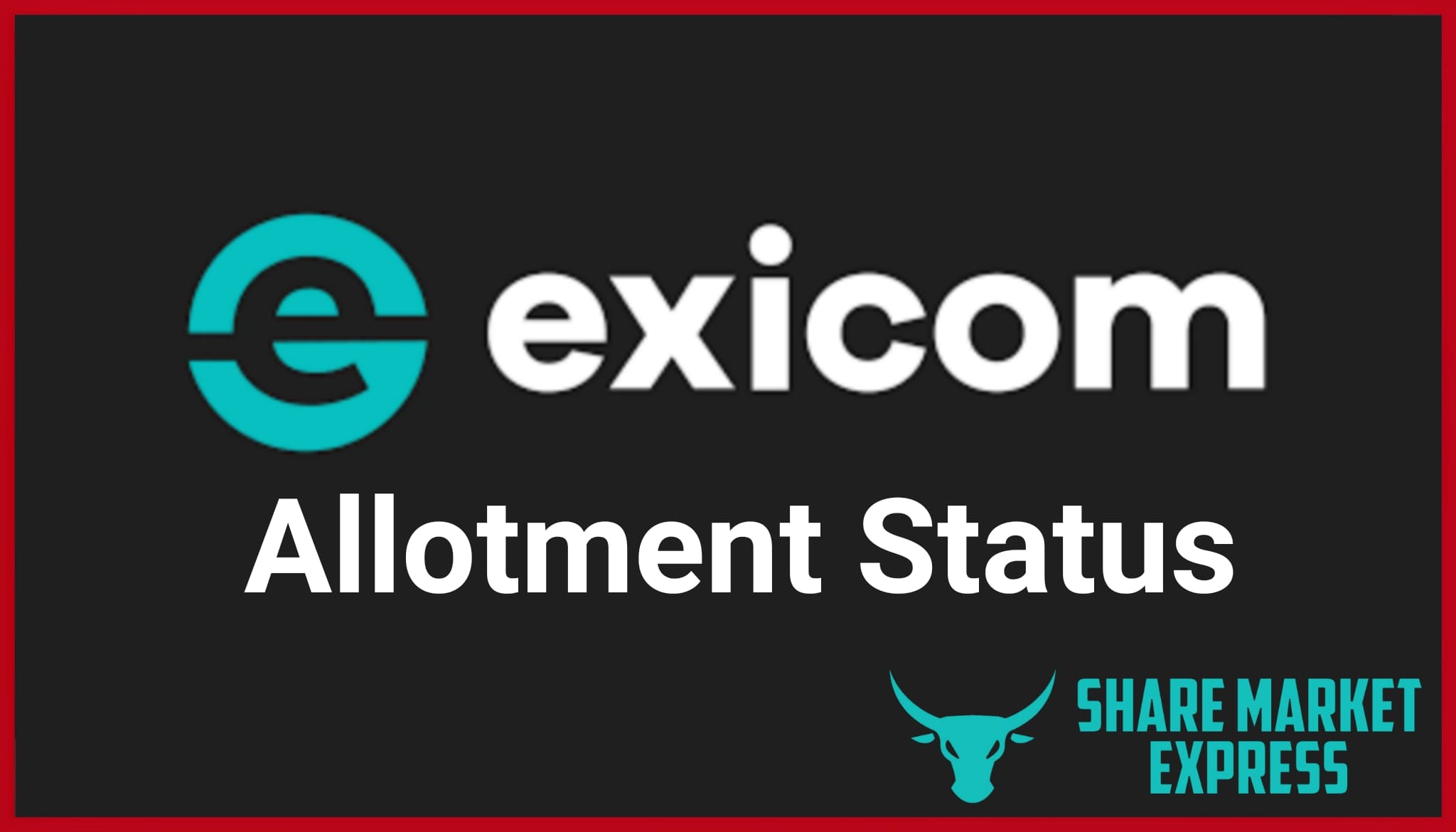 Exicom Tele Systems IPO Allotment Status Check Online (Link)
