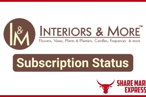 Interiors and More IPO Subscription Status (Live Data)