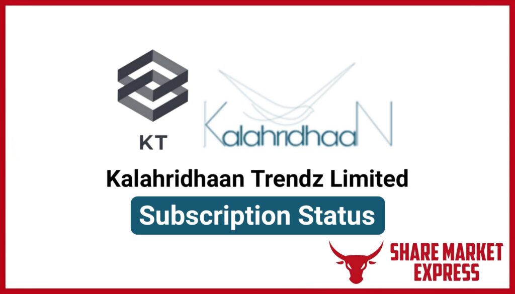 Kalahridhaan Trendz IPO Subscription Status (Live Data)