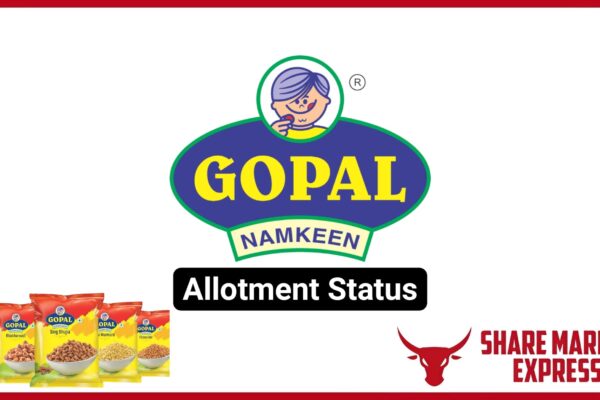 Gopal Snacks IPO Allotment Status - Gopal Namkeen IPO Allotment Status