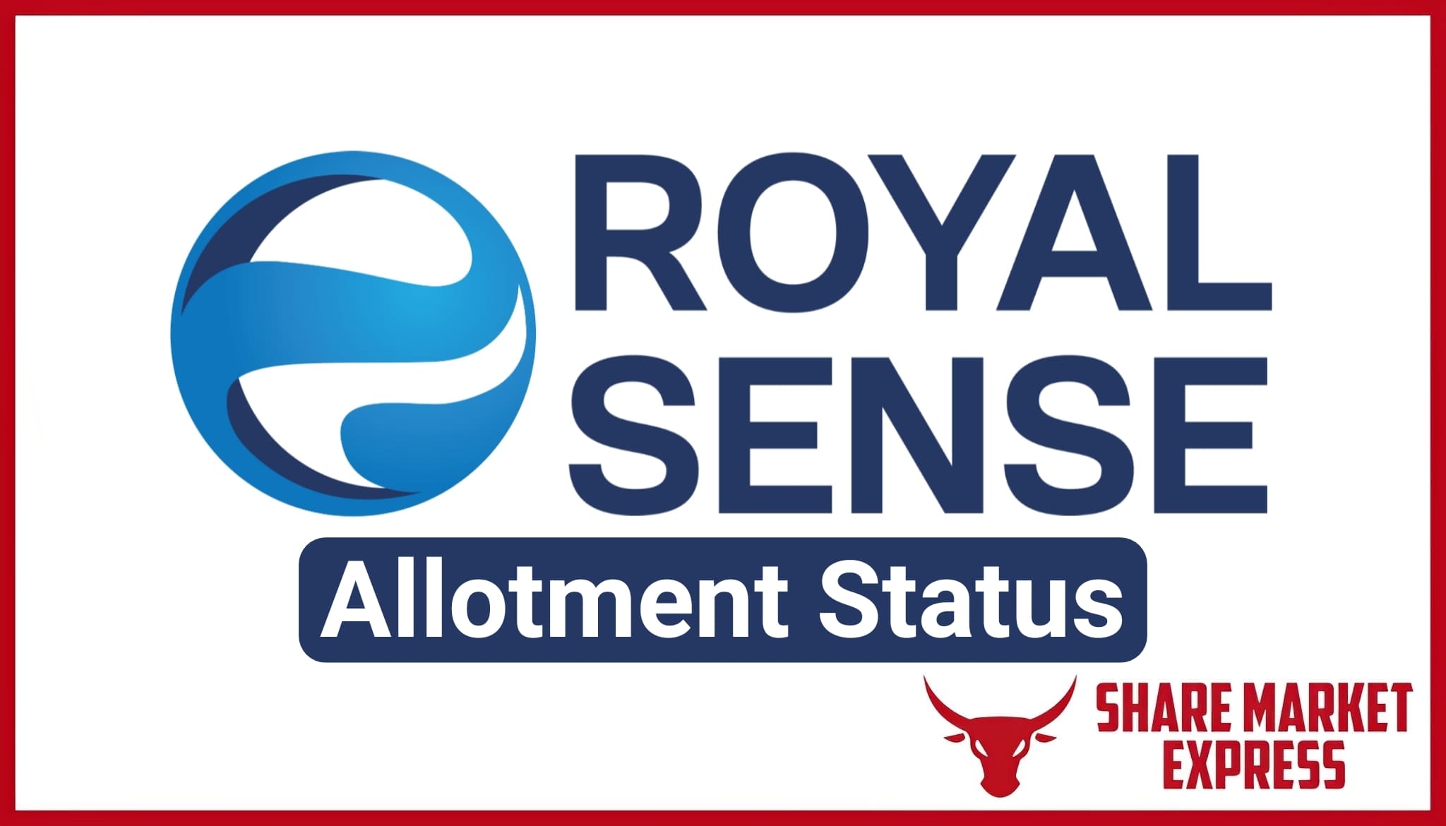 Royal Sense IPO Allotment Status