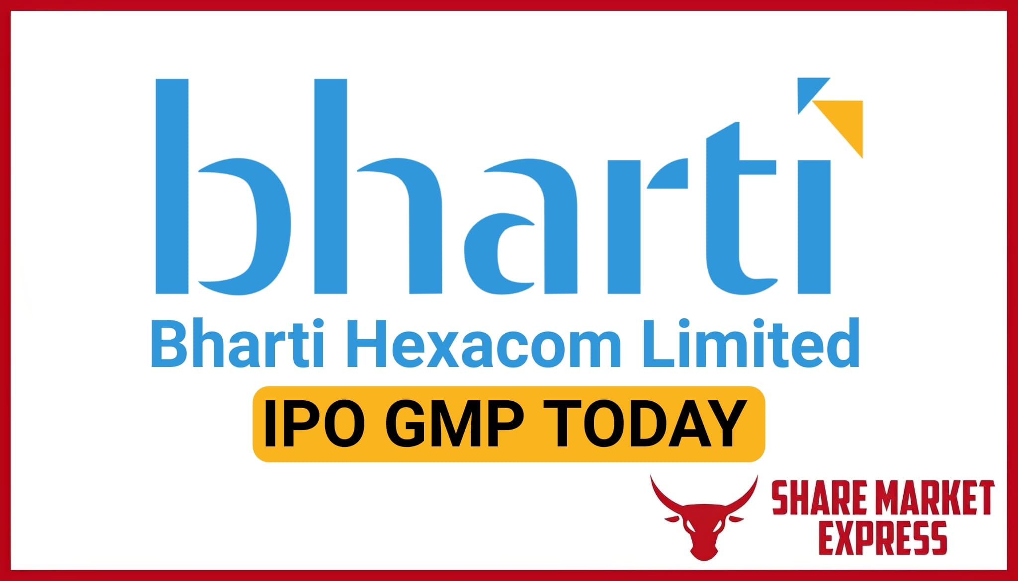 Bharti Hexacom IPO GMP Today