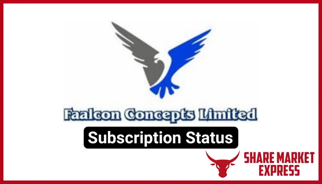 Faalcon Concepts IPO Subscription Status (Live Data)