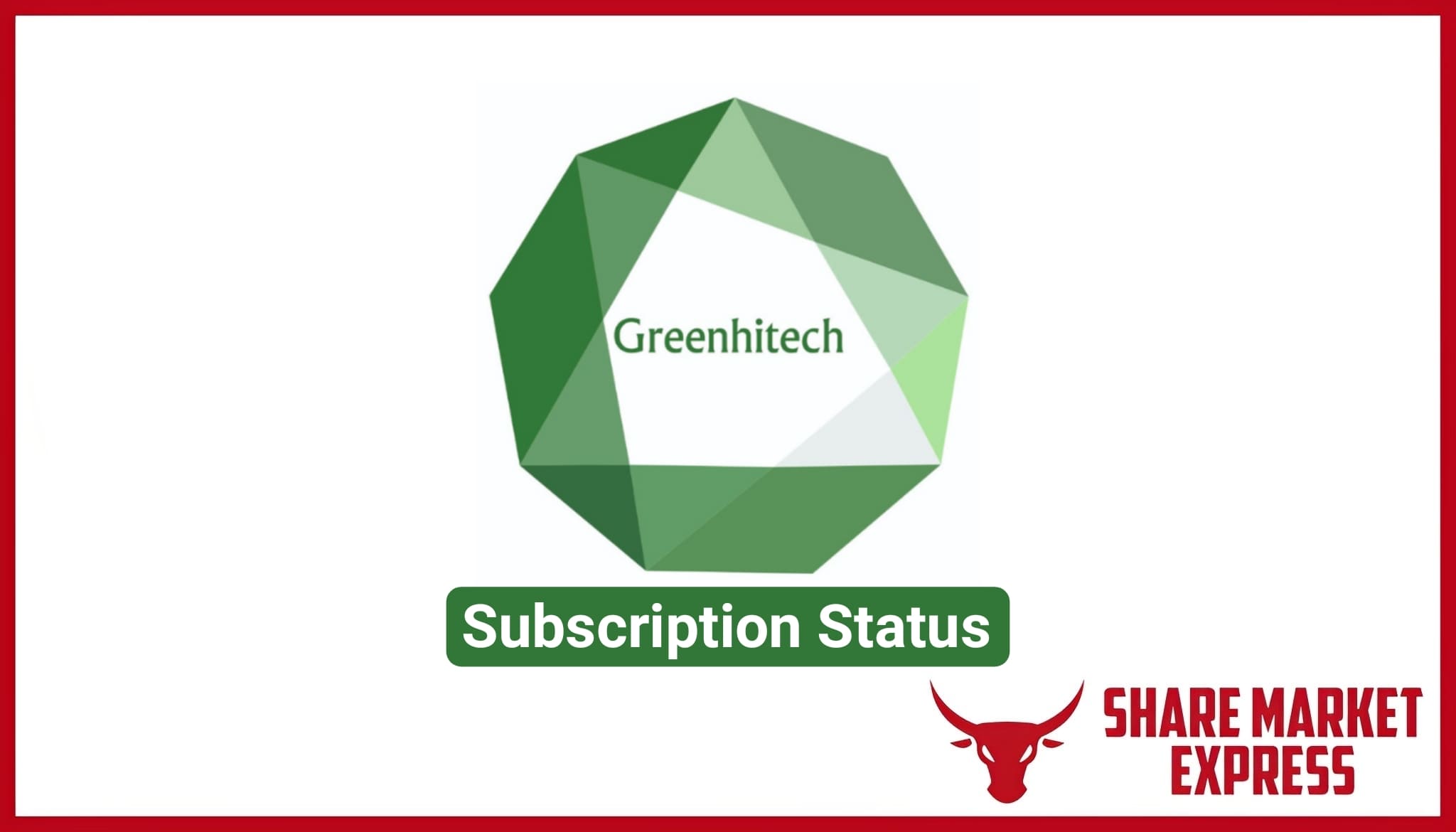 Greenhitech Ventures IPO Subscription Status