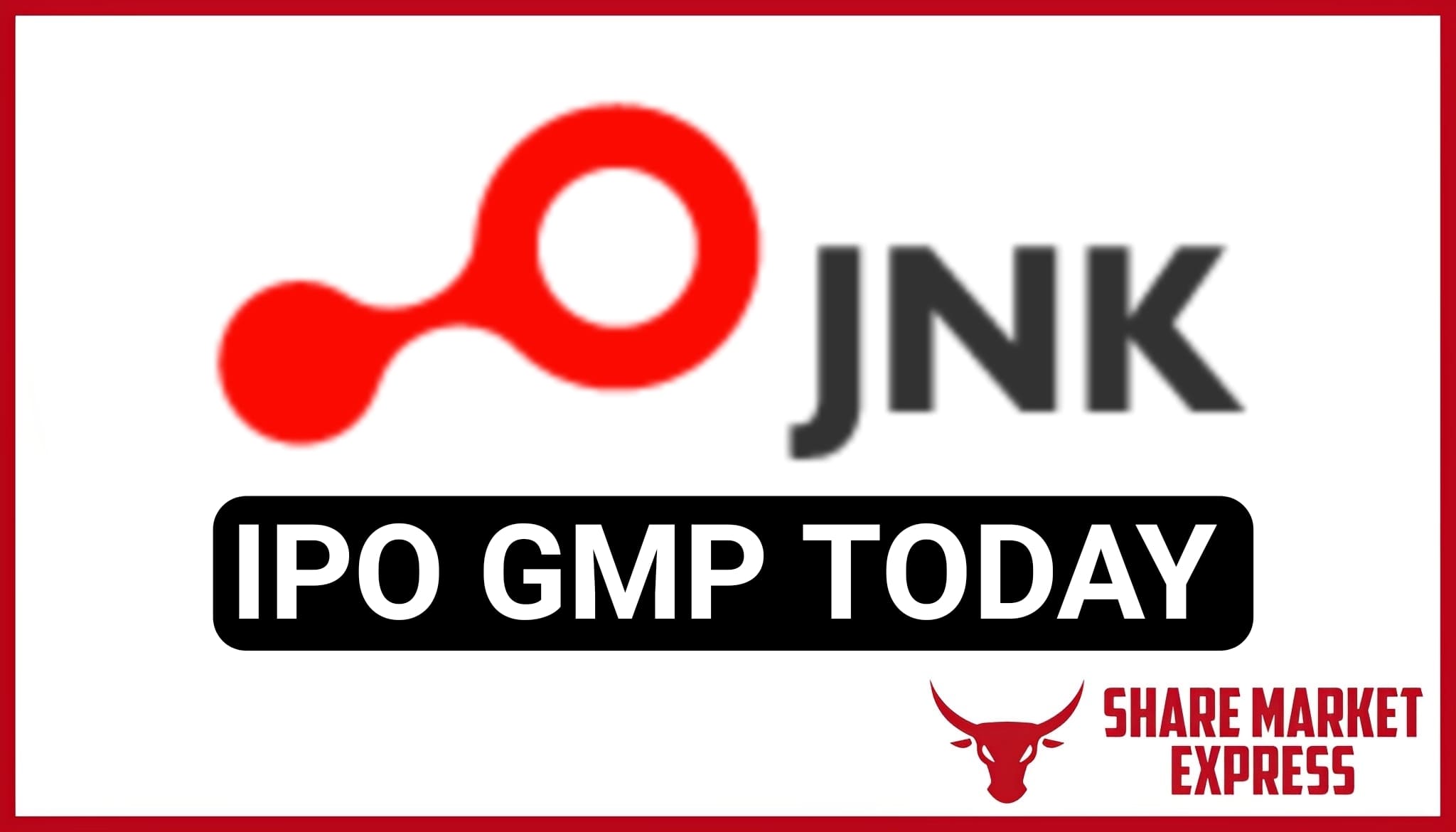 JNK India IPO GMP Today