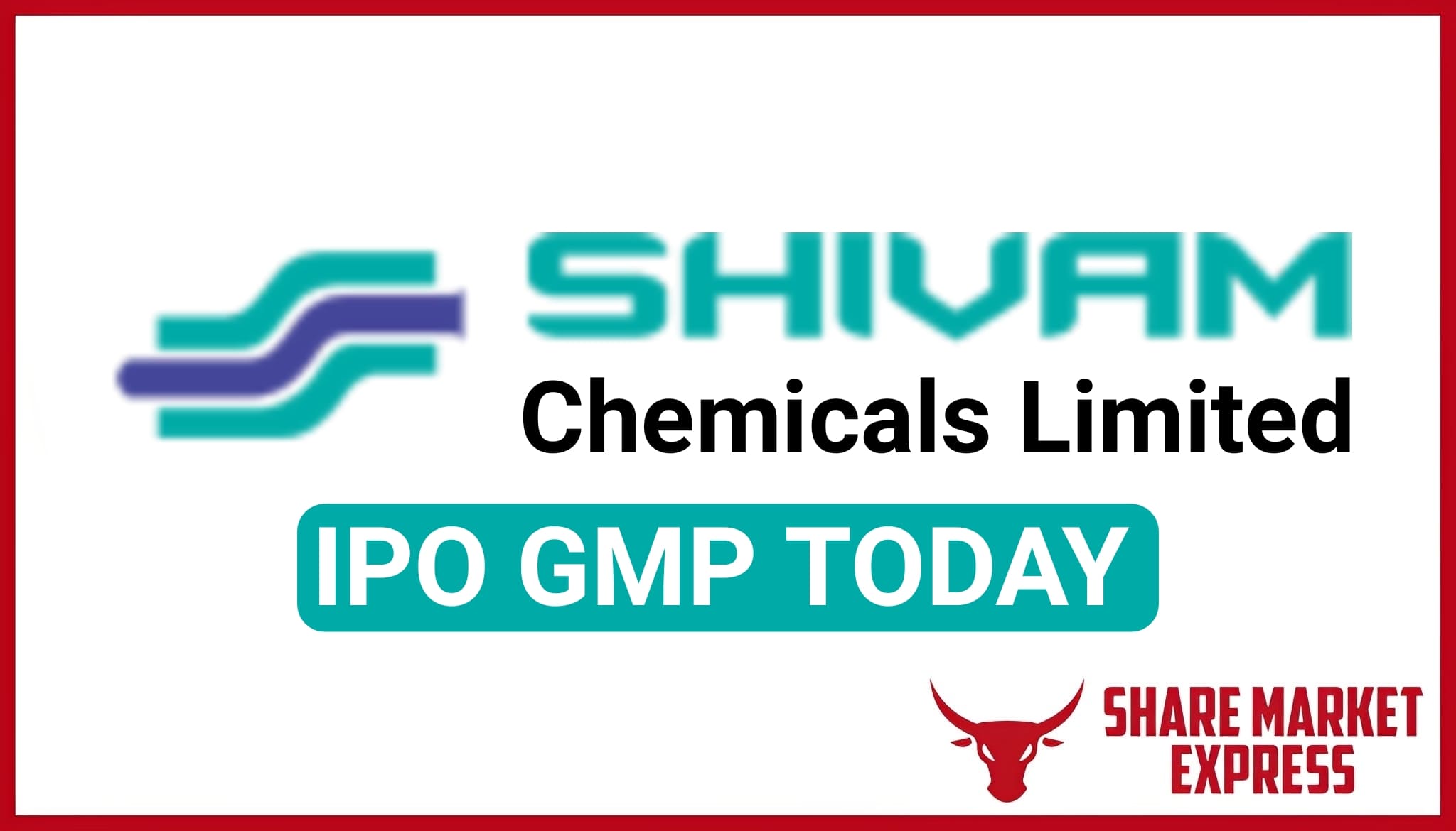 Shivam Chemicals IPO GMP Today