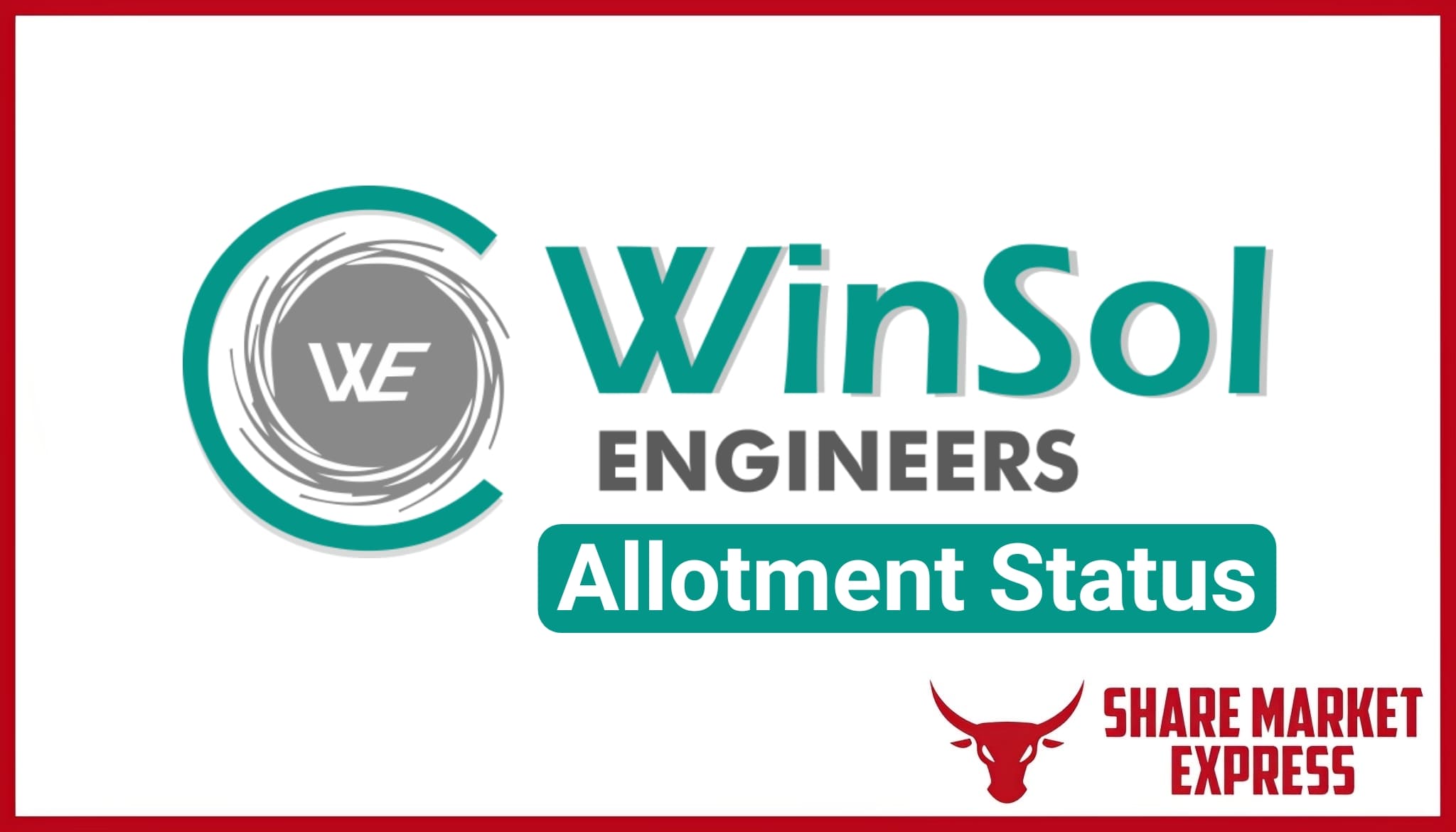 Winsol Engineers IPO Allotment Status