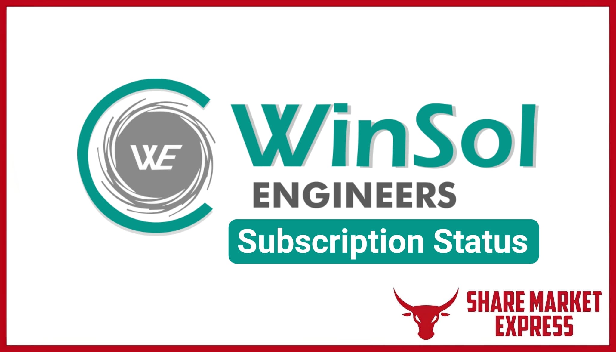 Winsol Engineers IPO Subscription Status (Live Data)