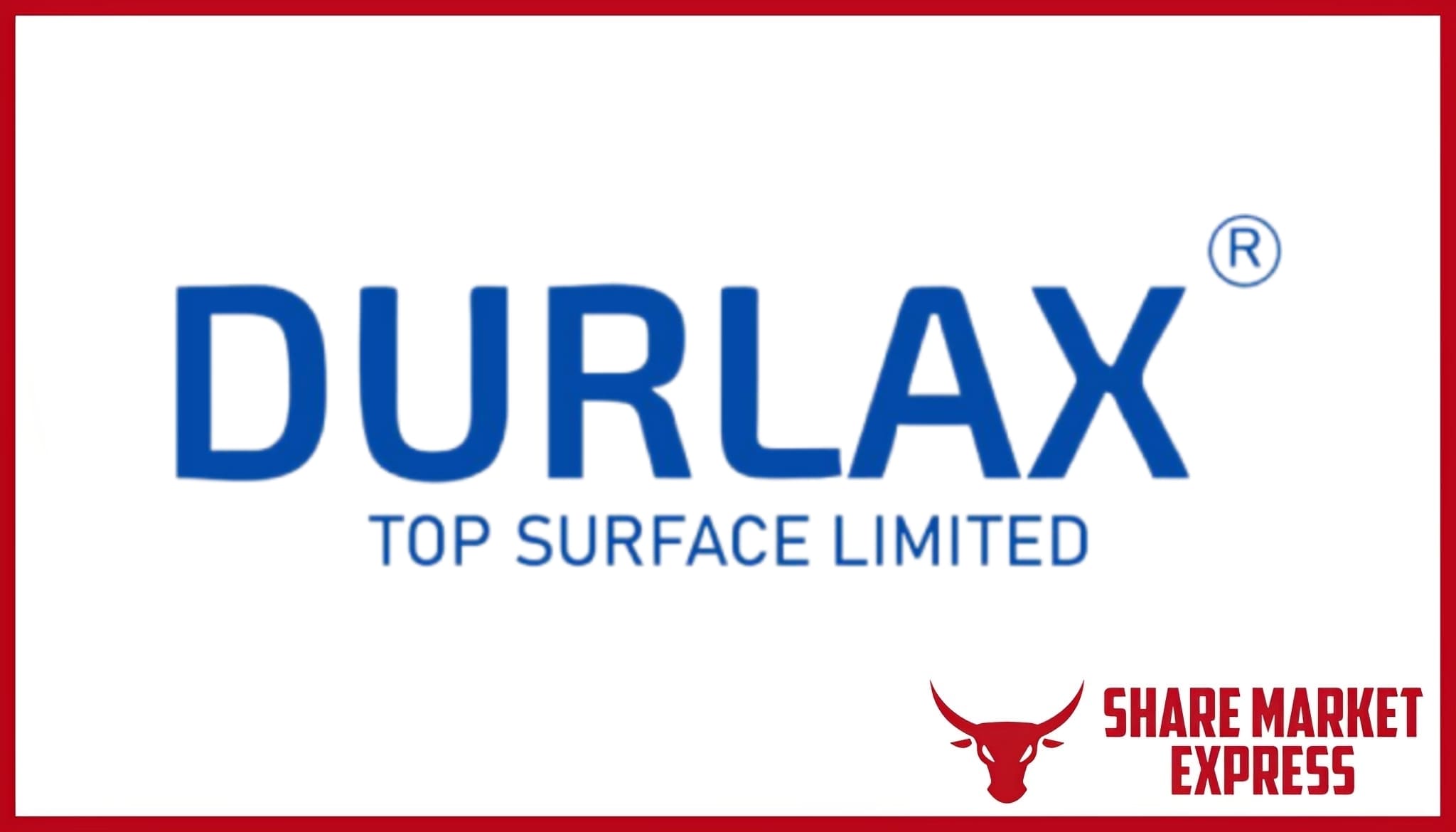 Durlax Top Surface IPO Allotment Status