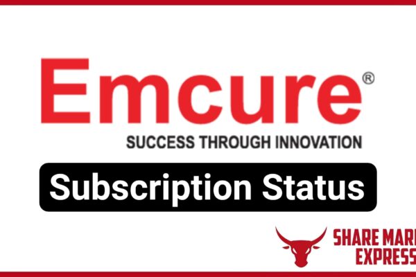 Emcure Pharma IPO Subscription Status